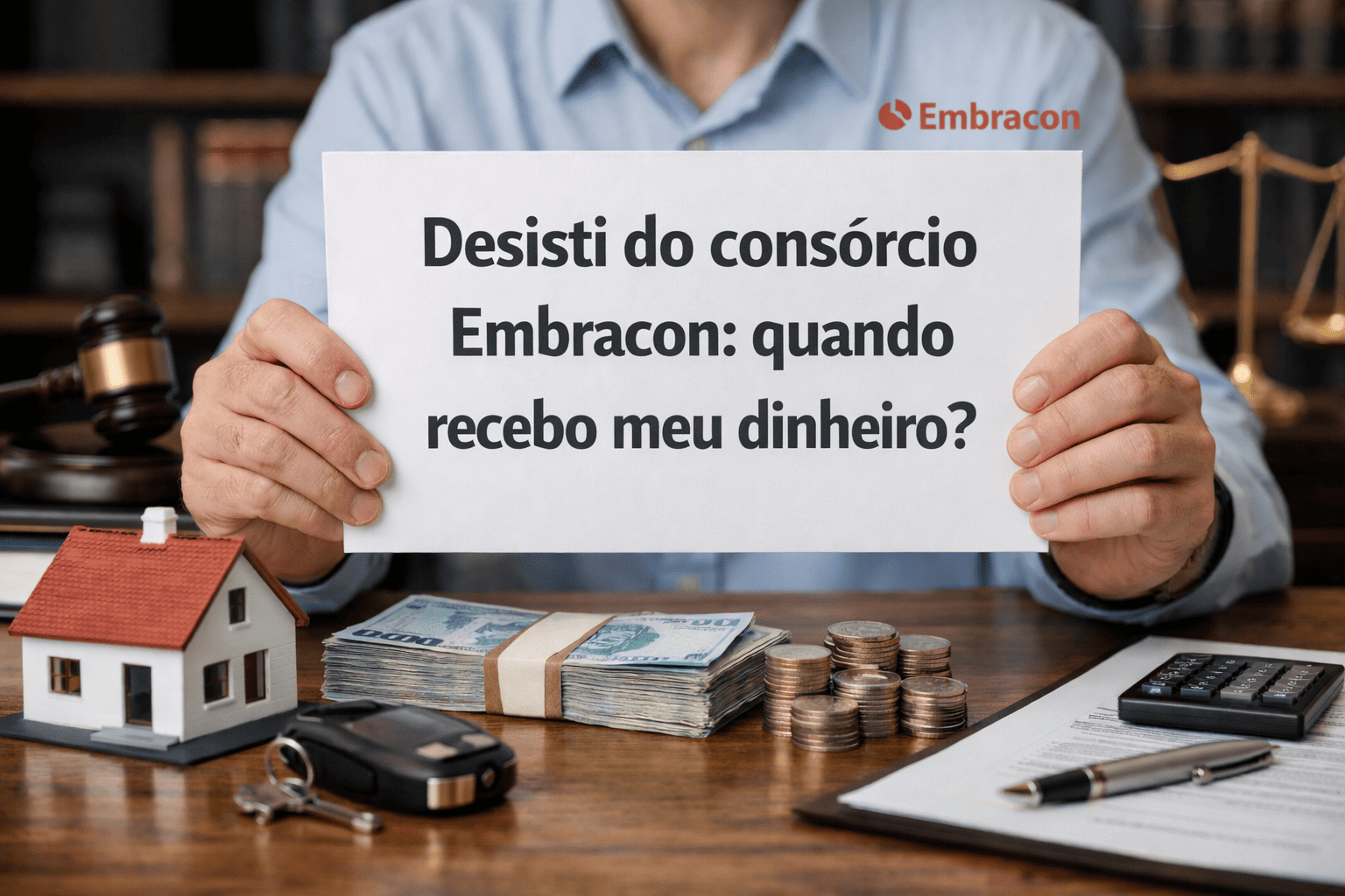Desisti do consórcio Embracon: quando recebo meu dinheiro e quais são os meus direitos - Bonfante e Lemos Advogados Associados - Advogado Cascavel - PR